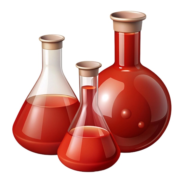 a drawing of three red bottles with a red one that says quot red quot