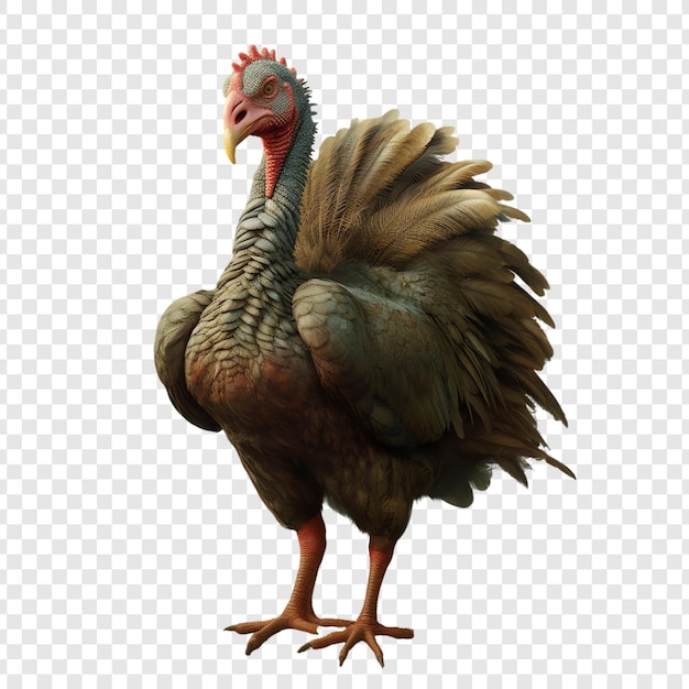 a drawing of a turkey with a turkey on it