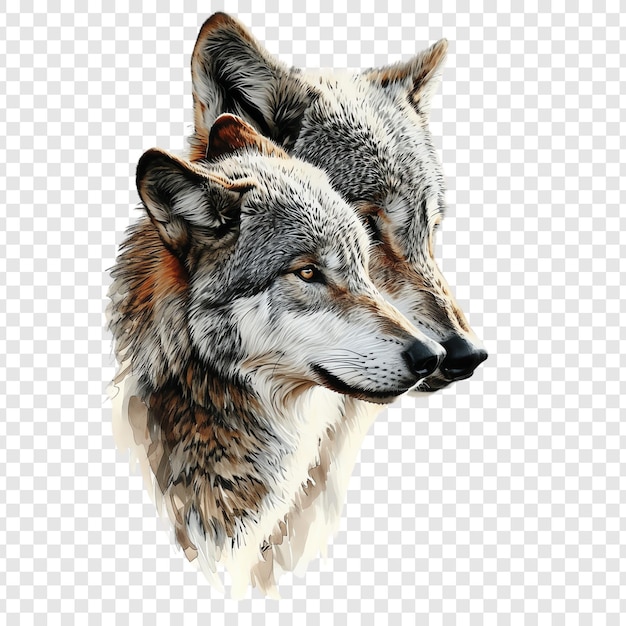 a drawing of a wolf that is called wolf