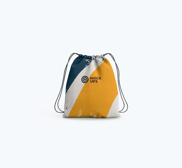 Drawstring Bag Mockup