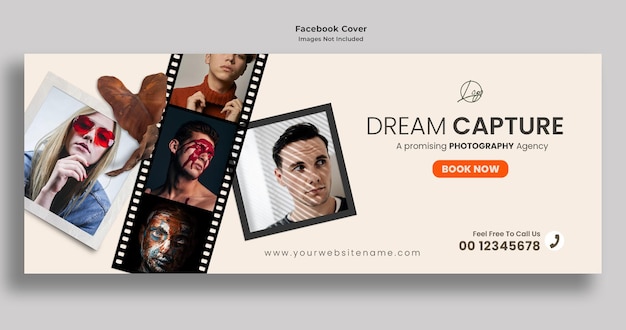 Dream capture photography facebook cover