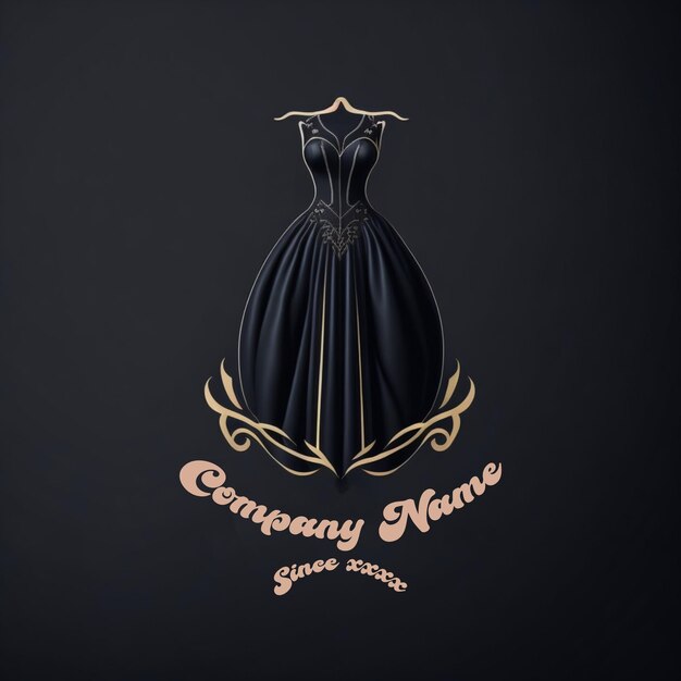 PSD dress boutique logo