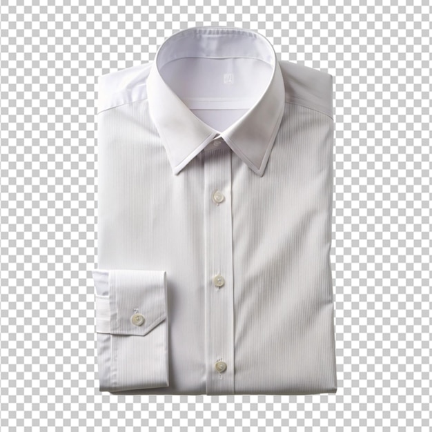 dress shirt on white background