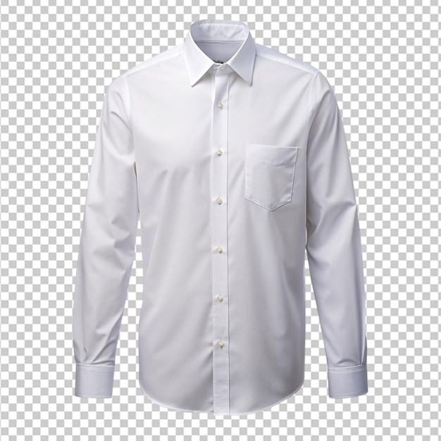 dress shirt on white background