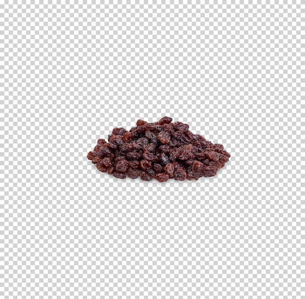 Dried raisins isolated Premium PSD