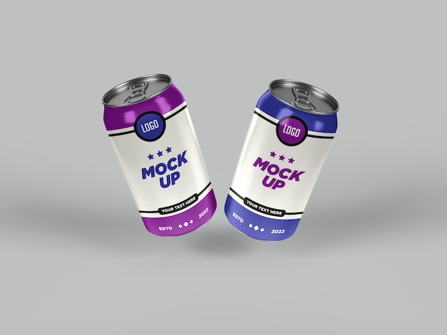 Drink can Mockup Design