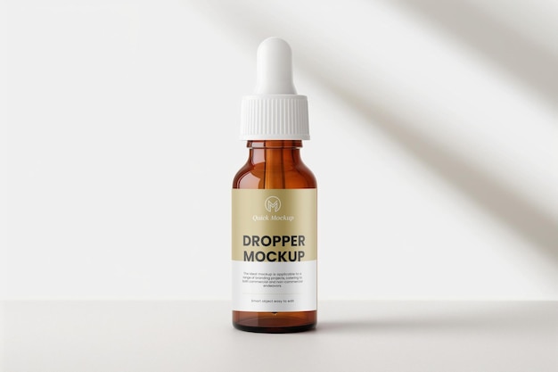 DROPPER BOTTLE MOCKUP