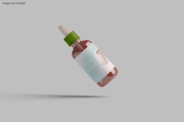 dropper bottle mockup