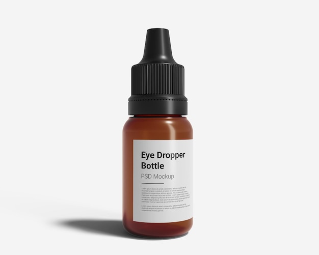 Dropper bottle mockup