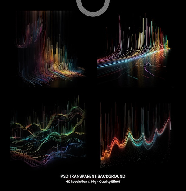 Dry algorithms turn into a rapid game of colors and lights Lines of a numeric stream connect elemen