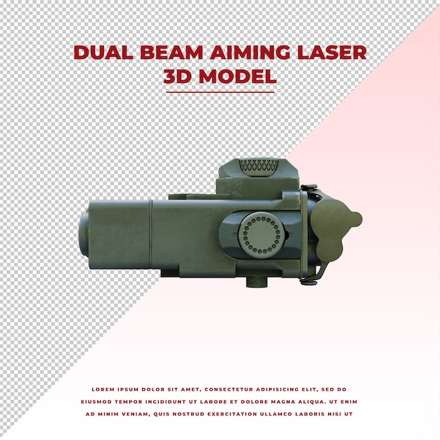 Dual Beam Aiming Laser