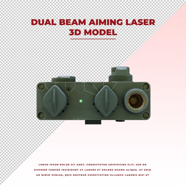 Dual Beam Aiming Laser