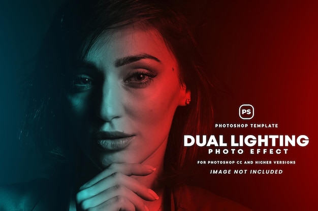 PSD dual lighting effect