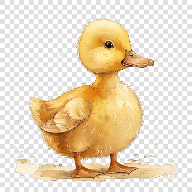 duck transparent background watercolor cliparton transparent background