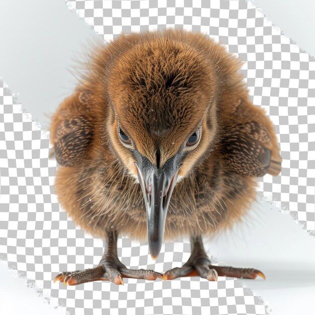 PSD a duck with a beak that says  baby  on it