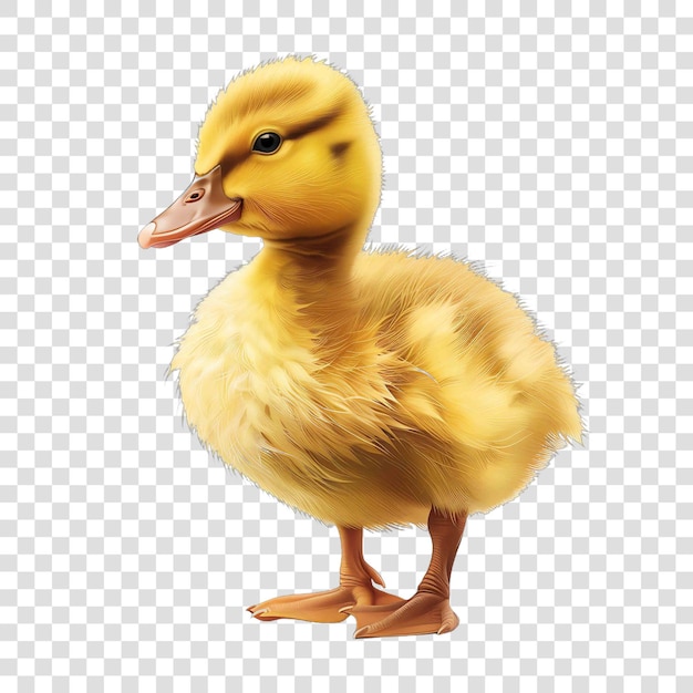 duckling transparent background realistic elementon transparent background