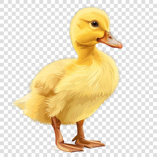 duckling transparent background vector elementon transparent background