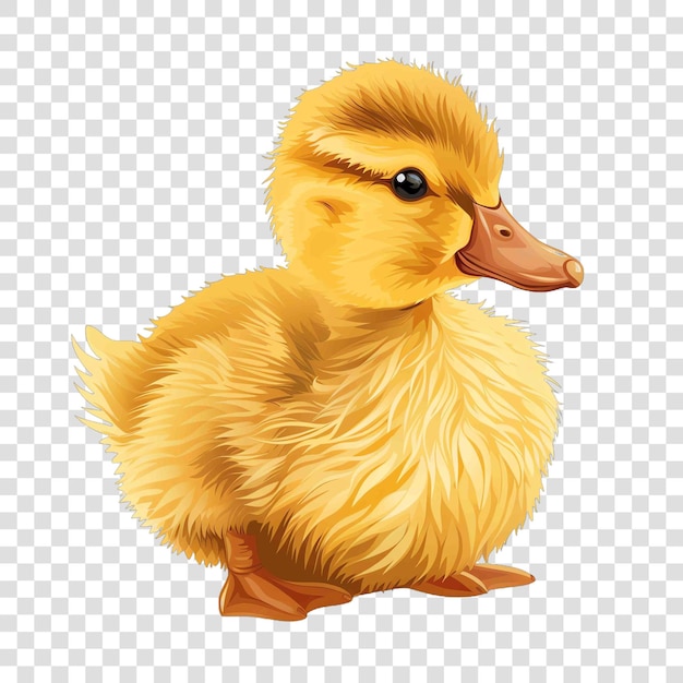 duckling transparent background vector elementon transparent background