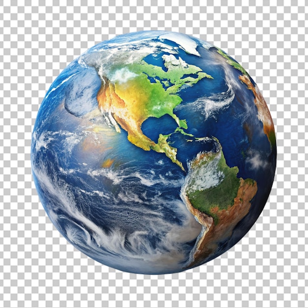 earth science isolated on transparent background