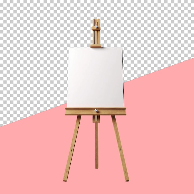 Easel and Canvas