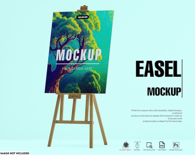 Easel Mockup set