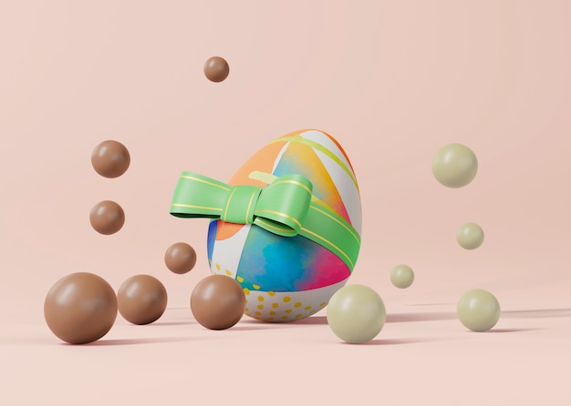 Easter concept mock-up