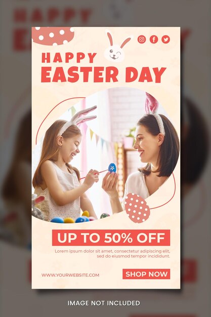 Easter Day Banner Social Template