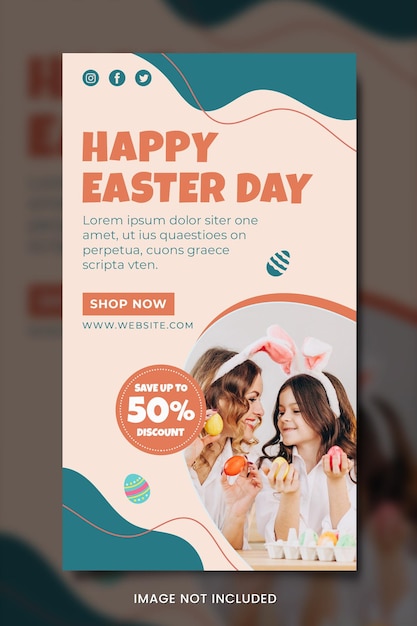 Easter Day Banner Social Template