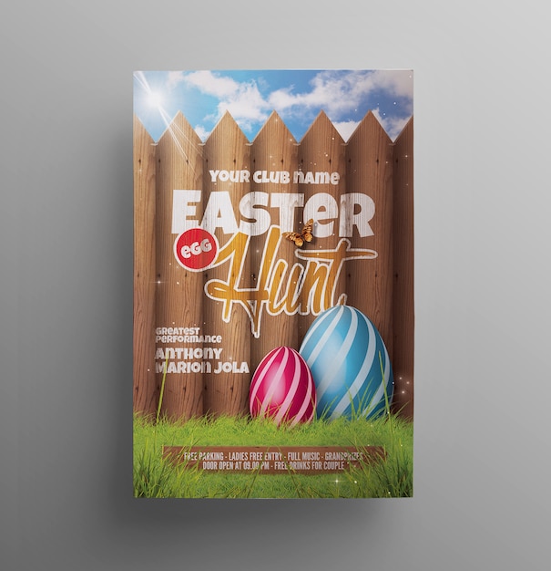 Easter Egg Hunt Flyer