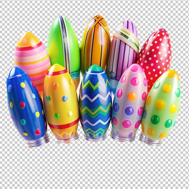 PSD easter egg shaped gel pens