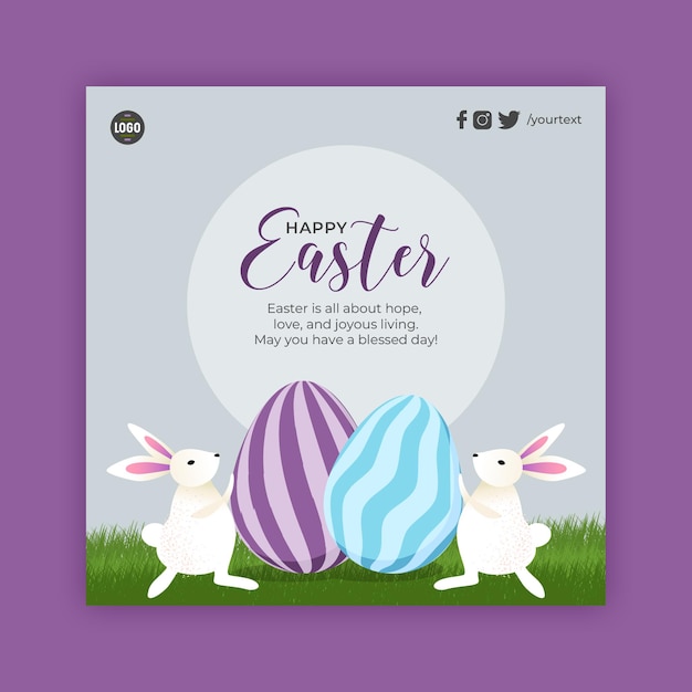 PSD easter social media post 05