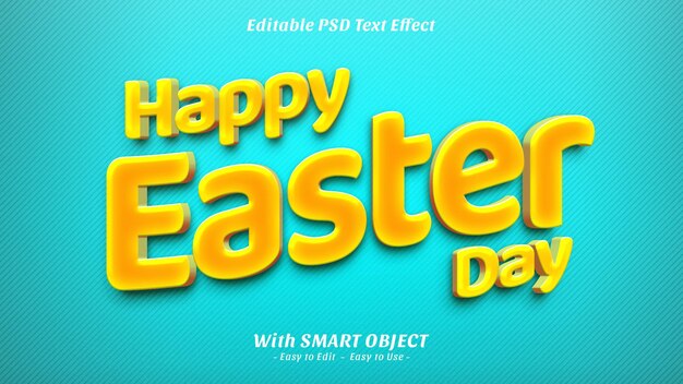 Easter text style effect