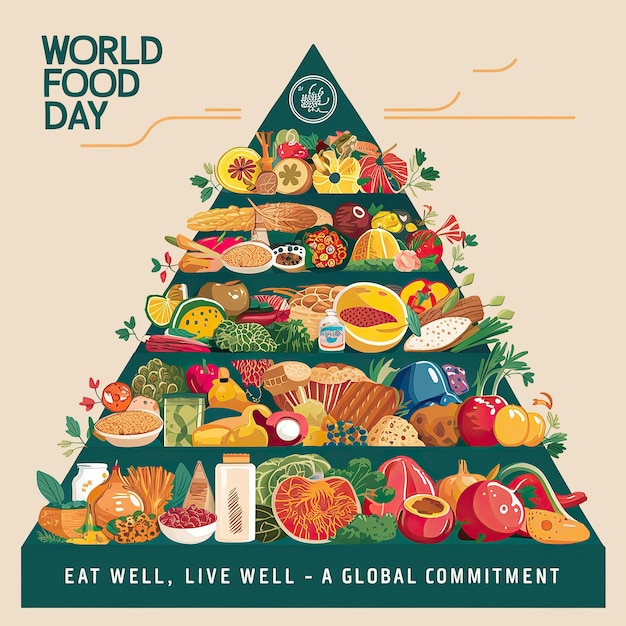 PSD eat well live well balanced diet food pyramid