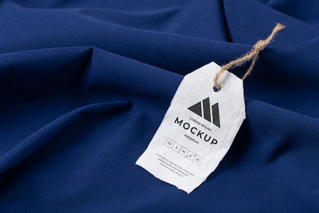 Eco paper labels mockup