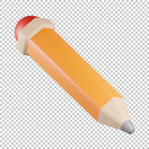 Edit Pencil 3D Icon