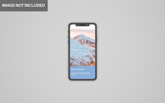 Editable 3D Realistic Smartphone Mockup Design