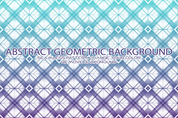 Editable Geometric Pattern with Textured Background and Separate Texture