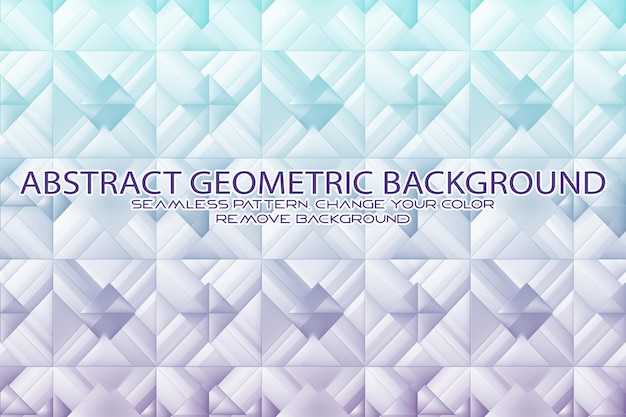 Editable Geometric Pattern with Textured Background and Separate Texture