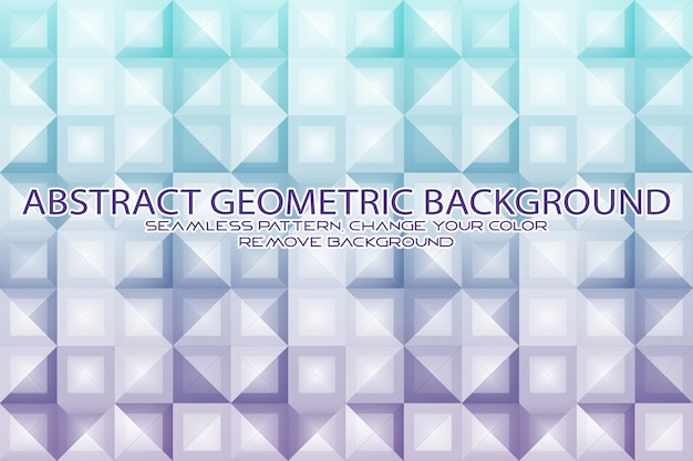 Editable Geometric Pattern with Textured Background and Separate Texture