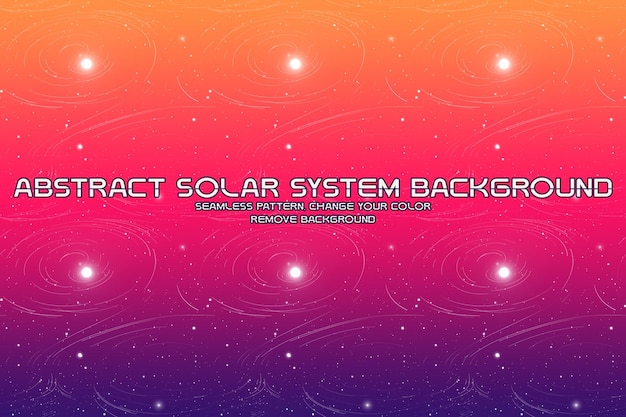 PSD editable solar system glitter background minimalist liquid texture