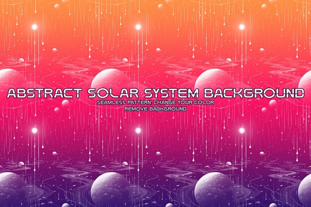 PSD editable solar system glitter background minimalistic black and white liquid texture