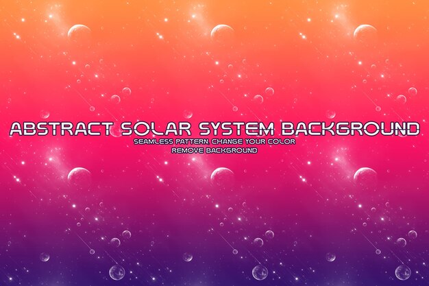 PSD editable solar system glitter background minimalistic black and white liquid texture