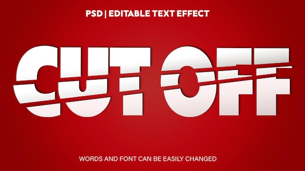 Editable Text Effect cutoff