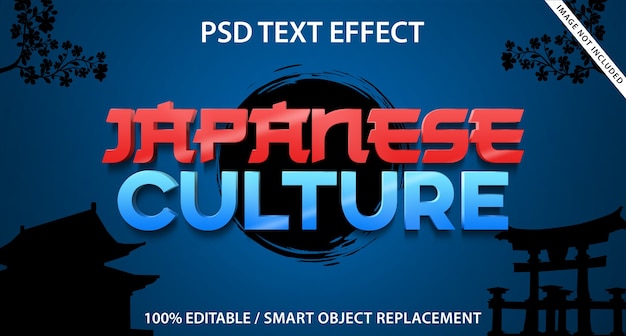 Editable Text Effect Japanese Culture