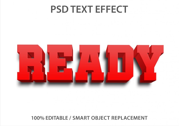 Editable Text Effect Ready 