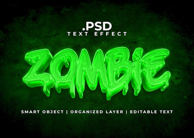 Editable Zombie Text Effect