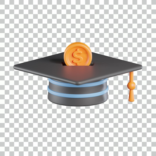 Education Investment 3D Icon