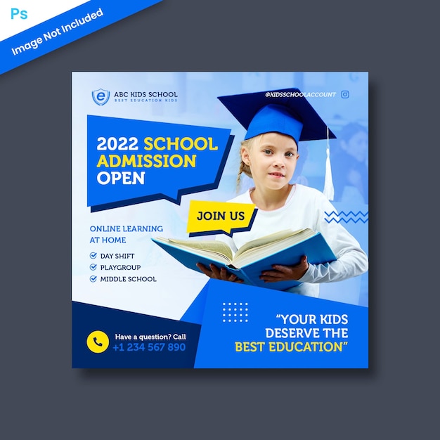 Education Sosial Media Post Template