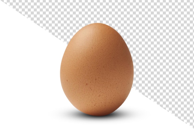 an egg is on a white background with a black square in the middle