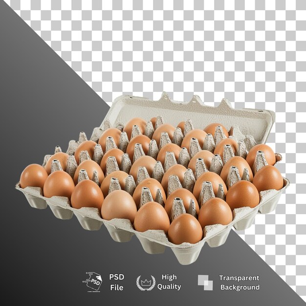 PSD egg isolated on transparent background